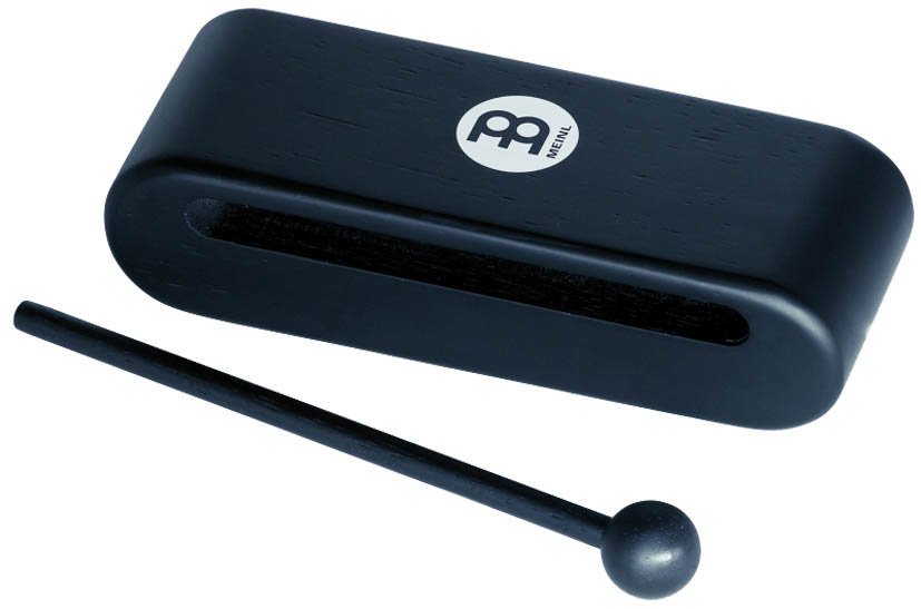 WOODBLOCK MEINL HEVEA 19 CM NOIR