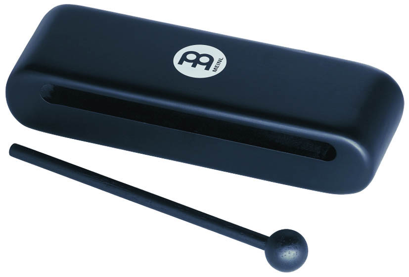 WOODBLOCK MEINL HEVEA 22 CM NOIR