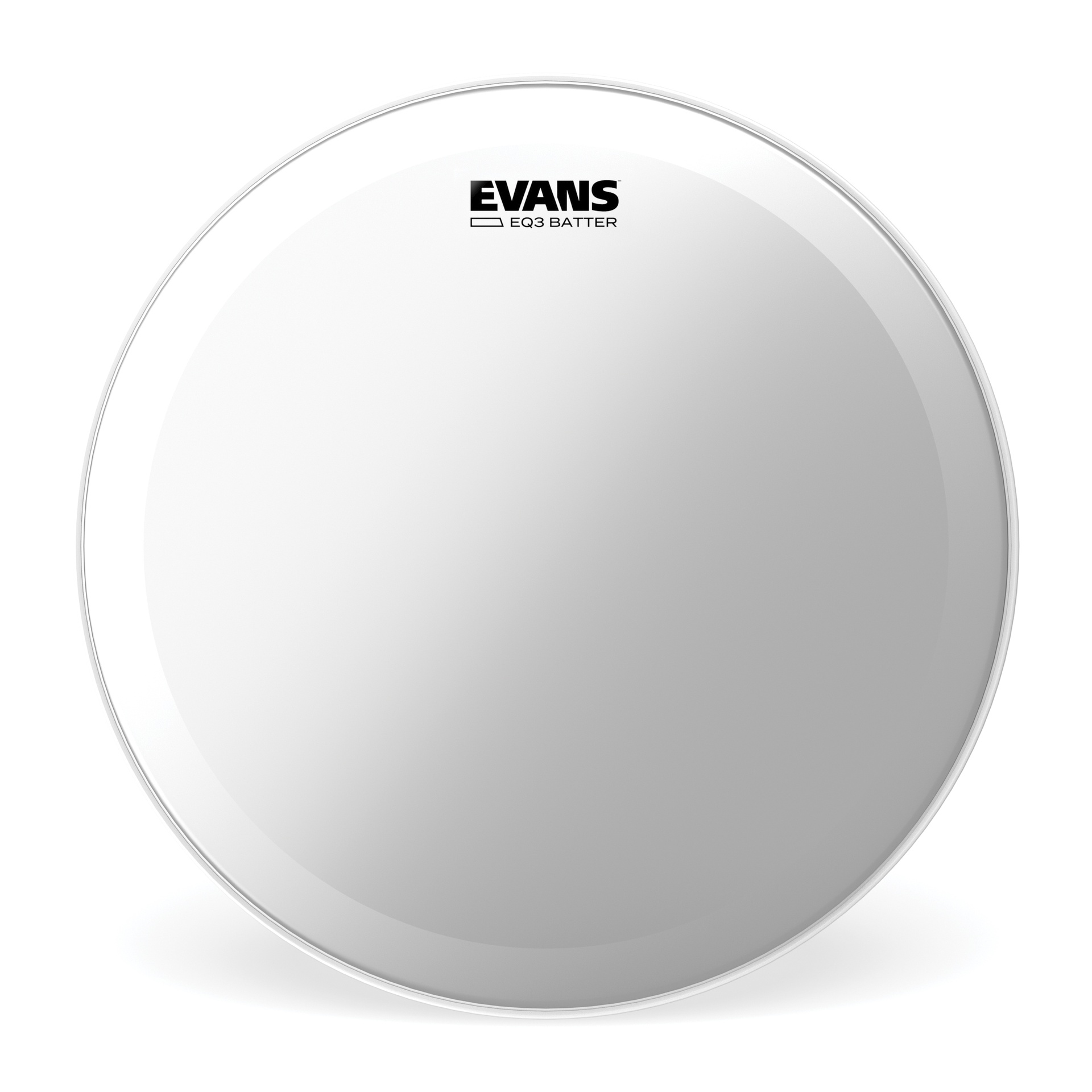 EVANS EQ3 Clear Bass Drum Head, 22 "