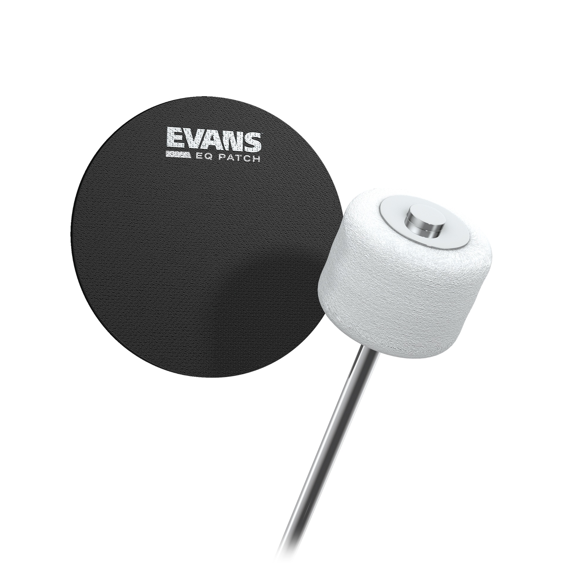 EVANS EQ Single Pedal Patch, Black Nylon