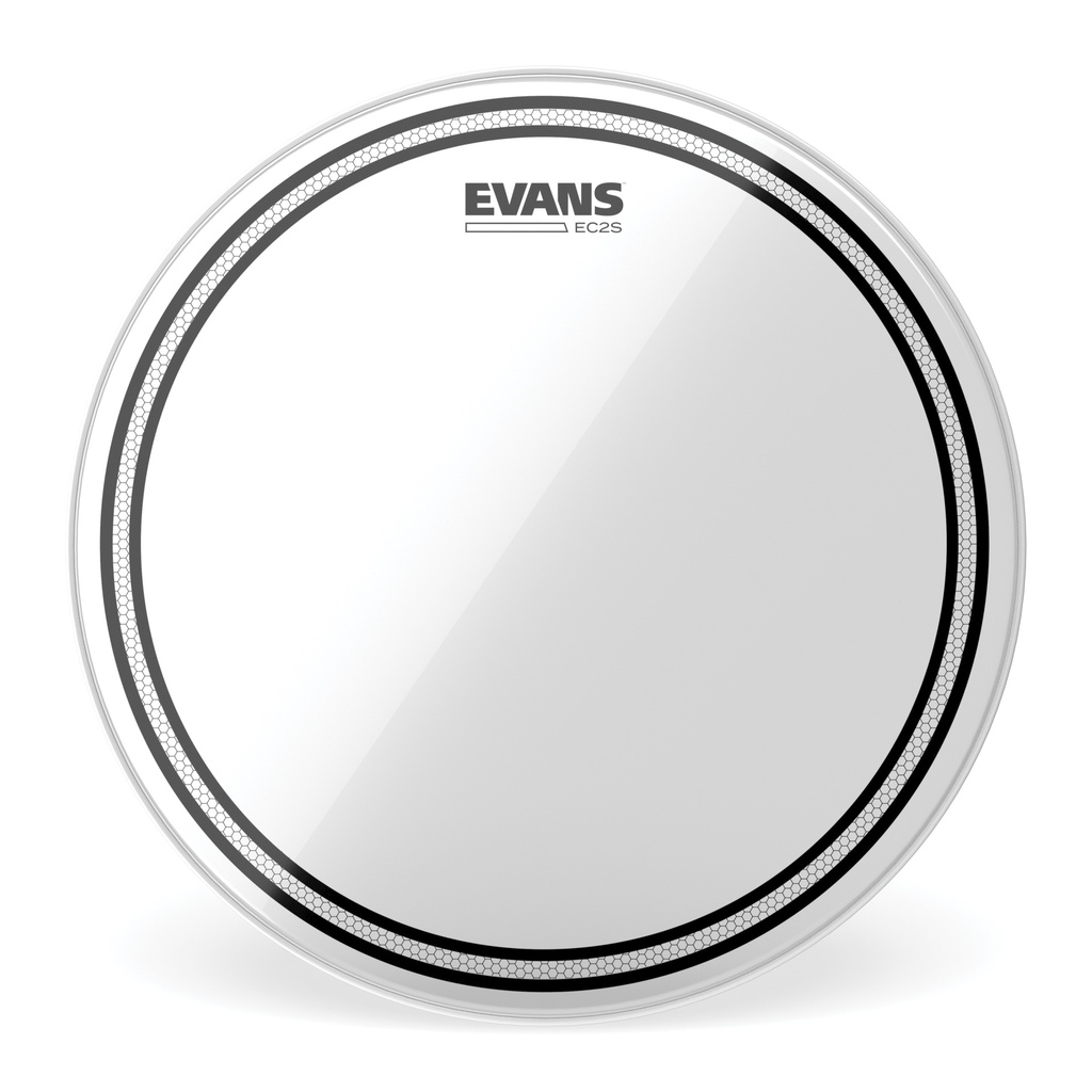 EVANS EC2 Clear Drum Head, 10 "