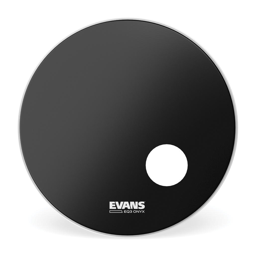 EVANS Onyx Resonant Bass Drum Head, 24 "
