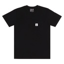 T-shirt avec poche D'Addario D Mark, noir, M