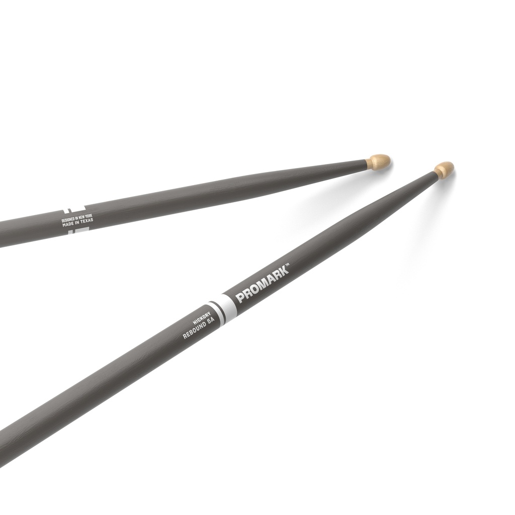 ProMark Rebound 5A Painted Gray Hickory Drumstick, Acorn Wood Tip