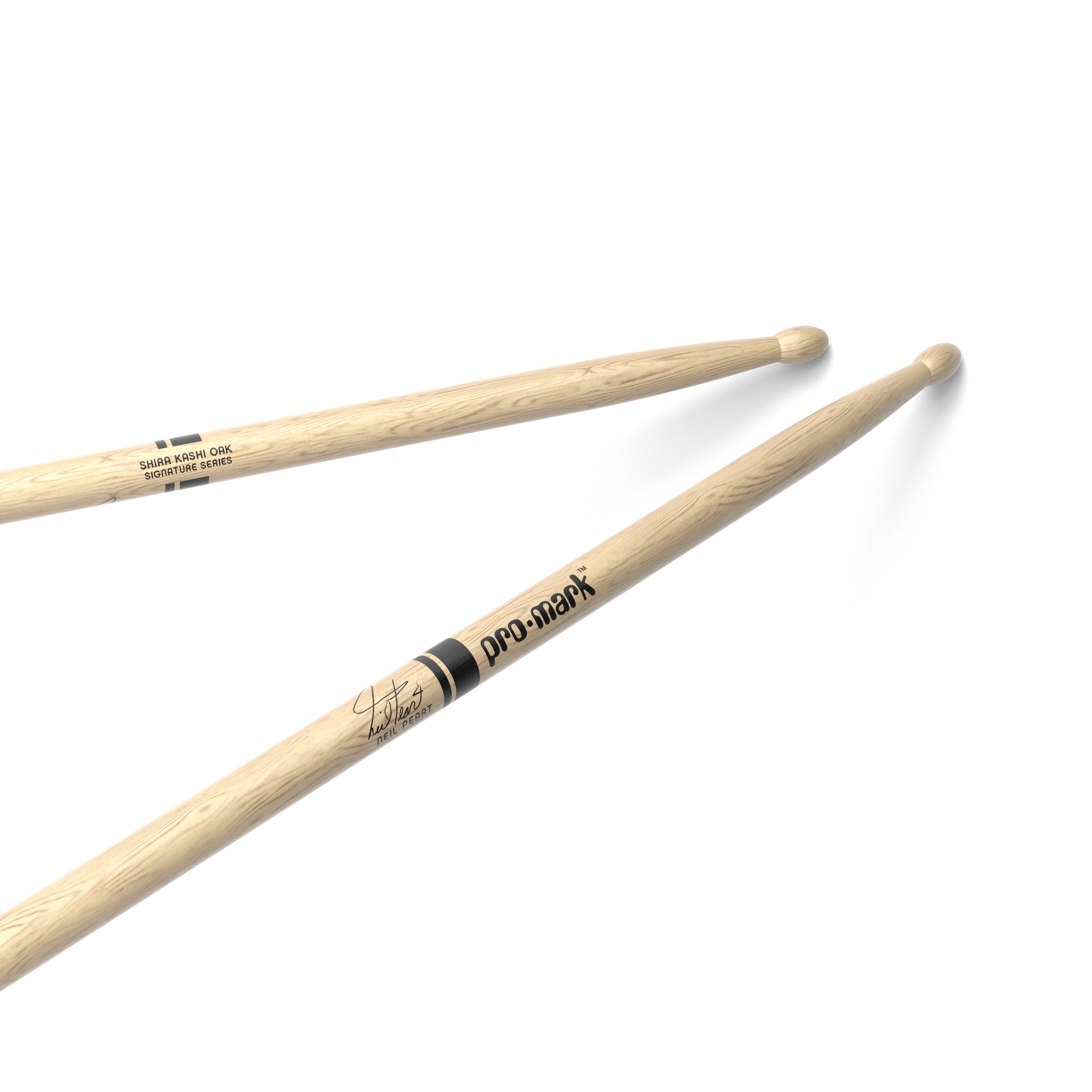 ProMark Neil Peart 747 Shira Kashi Oak Drumstick, Wood Tip