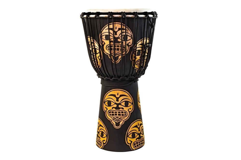 Djembe Street Series Carved Watcher