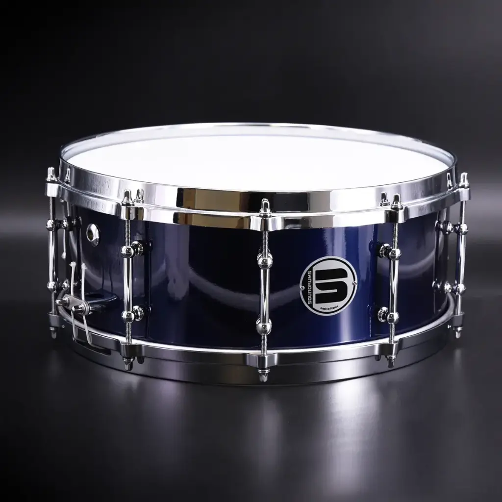 Caisse claire Aluminium TSS "Touch Sensitive Sound" 14" x 5.5" Bleu Nuit métallisé