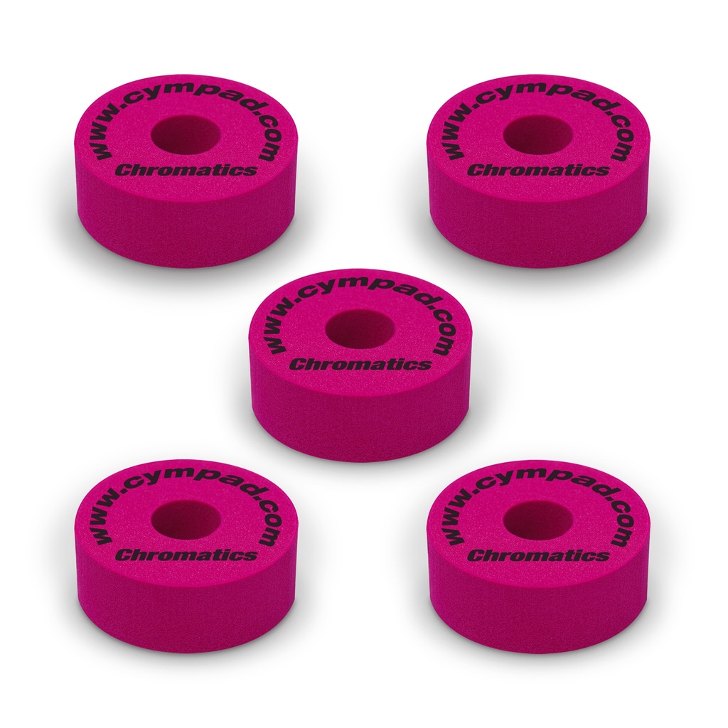 SET 5 PADS CYMPAD CHROMATICS CRIMSON
