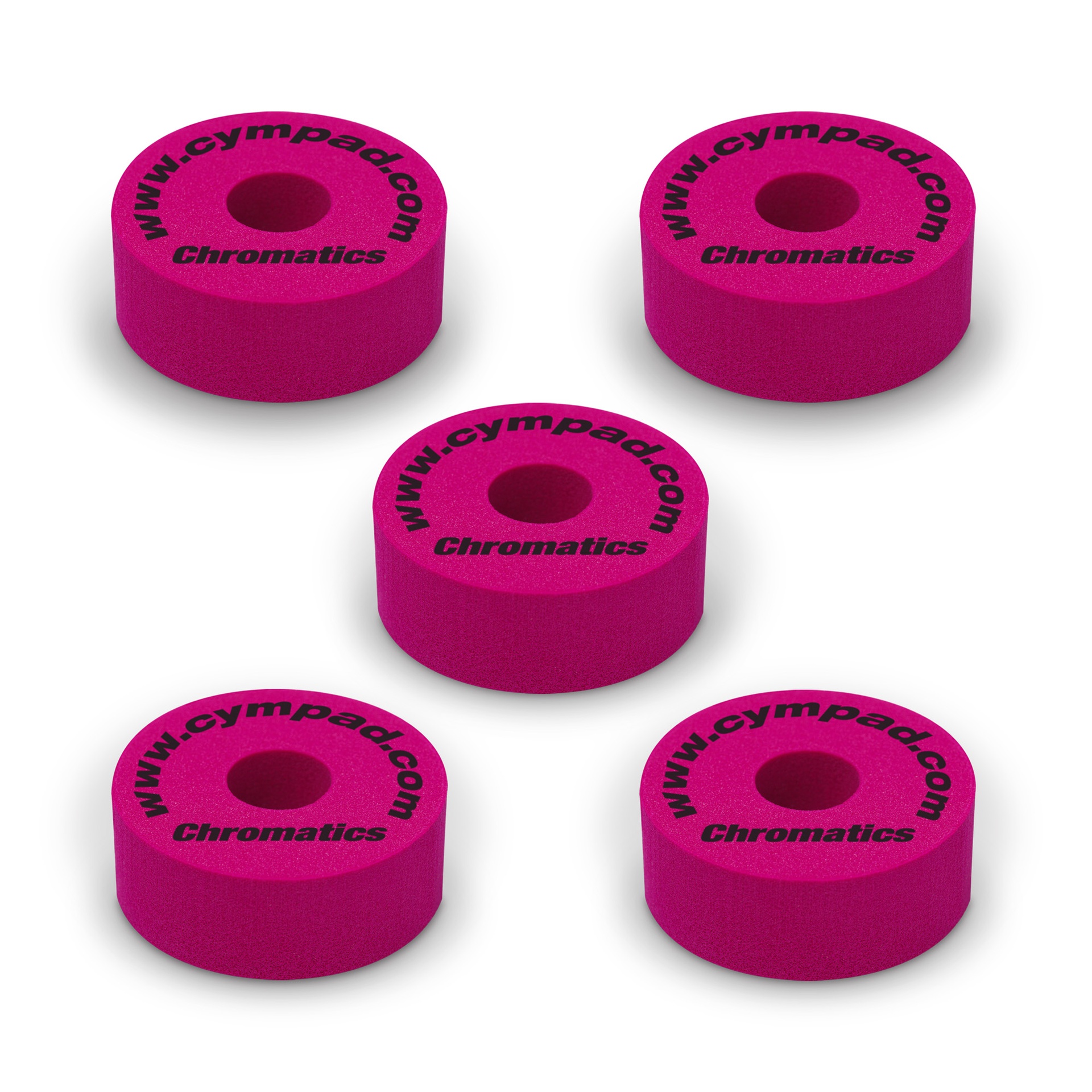 SET 5 PADS CYMPAD CHROMATICS CRIMSON