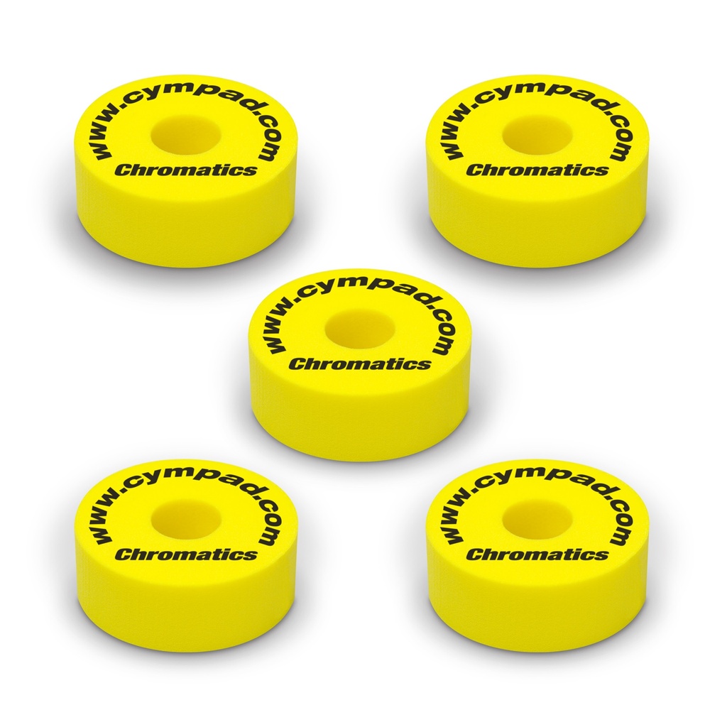 SET 5 PADS CYMPAD CHROMATICS JAUNE