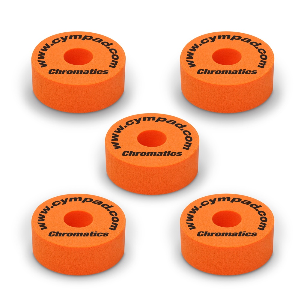 SET 5 PADS CYMPAD CHROMATICS ORANGE