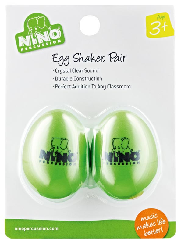 PAIRE OEUF-SHAKER NINO VERT