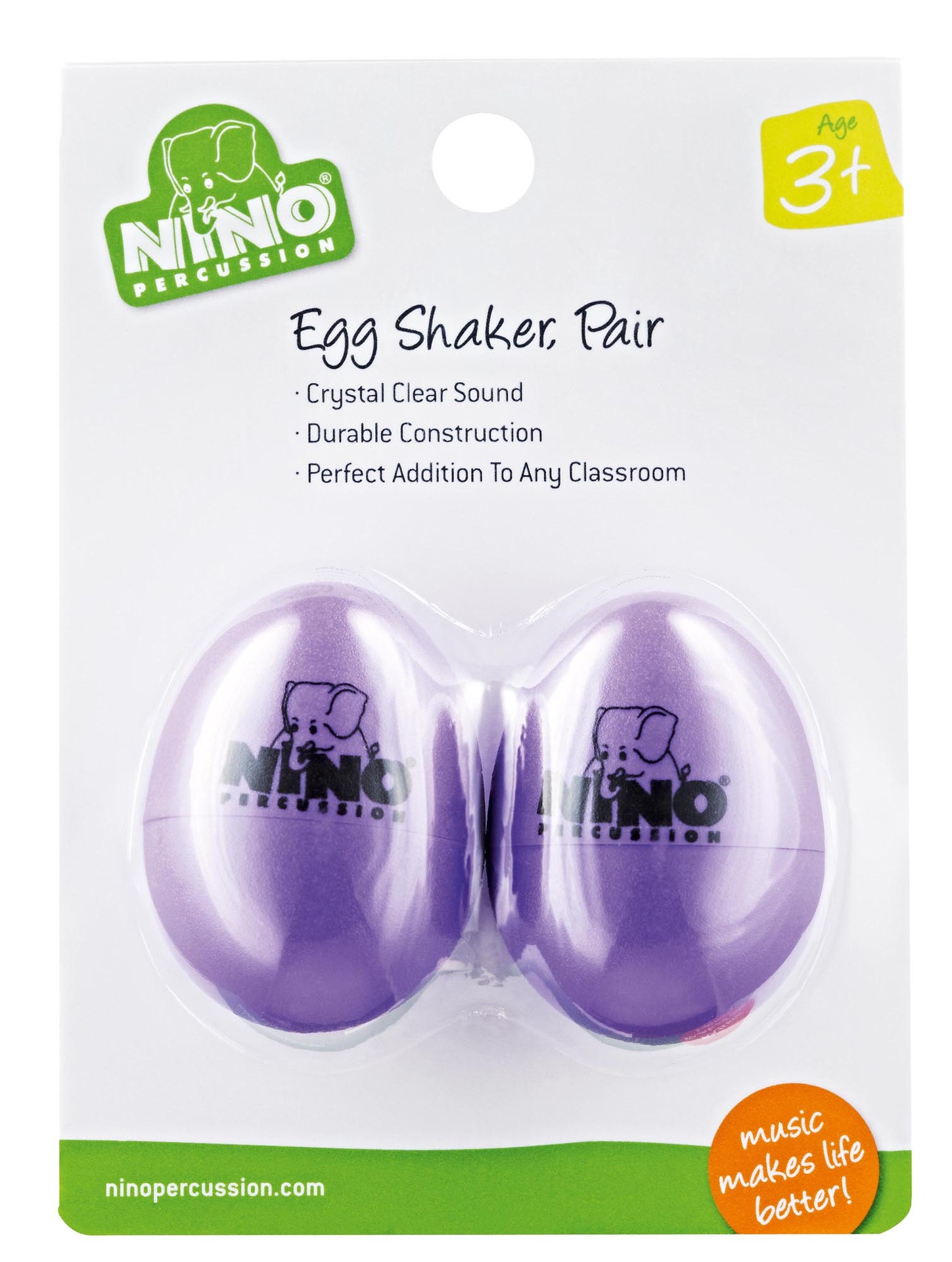 PAIRE OEUF-SHAKER NINO VIOLET