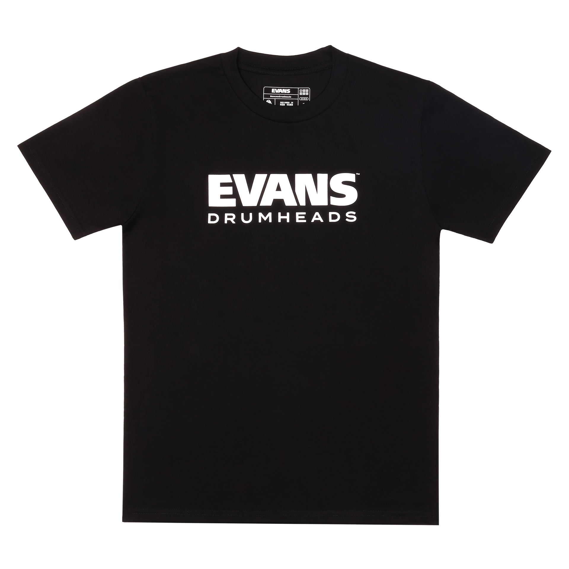 EVANS Logo T-Shirt, White, M