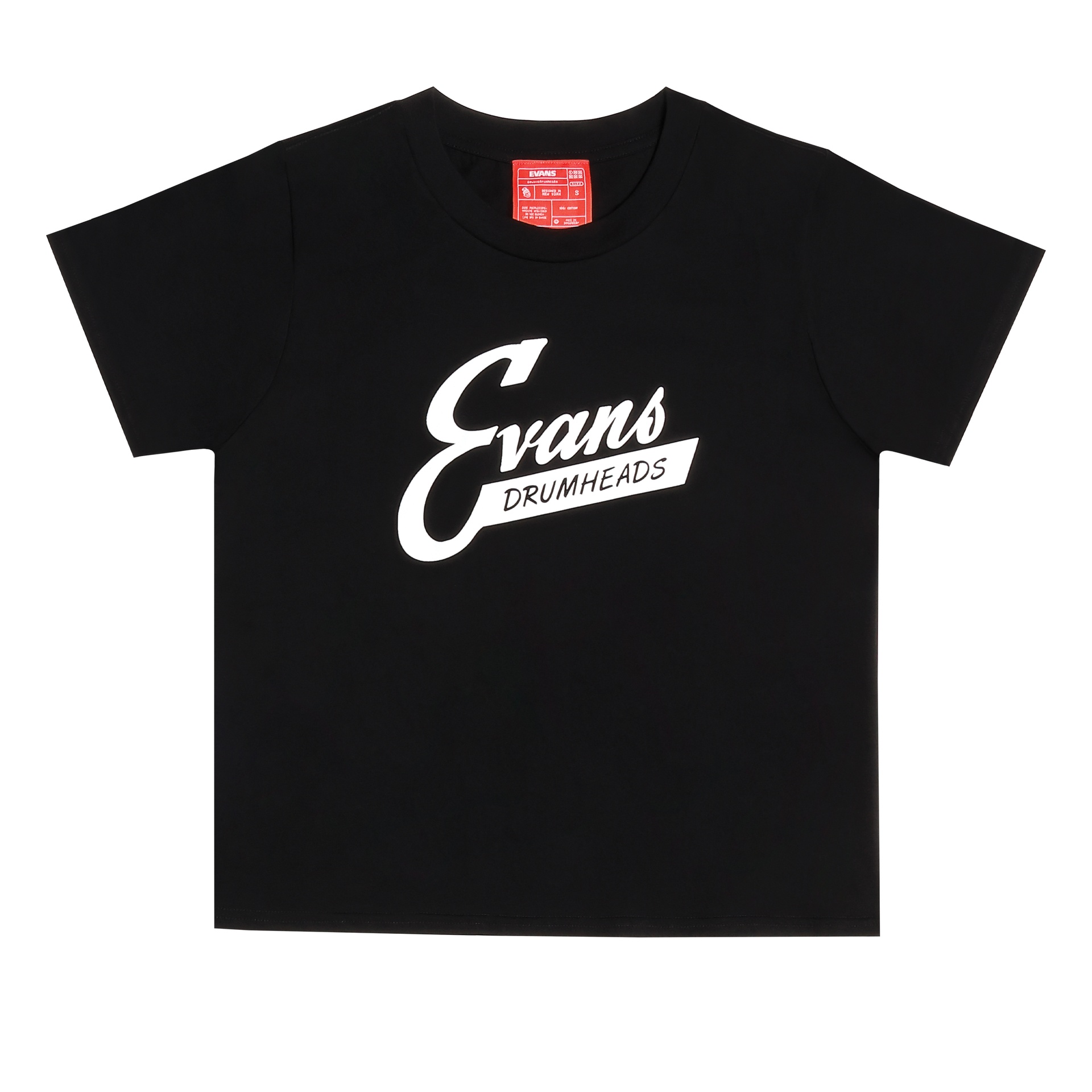 Evans Retro Wo's T-Shirt Black M
