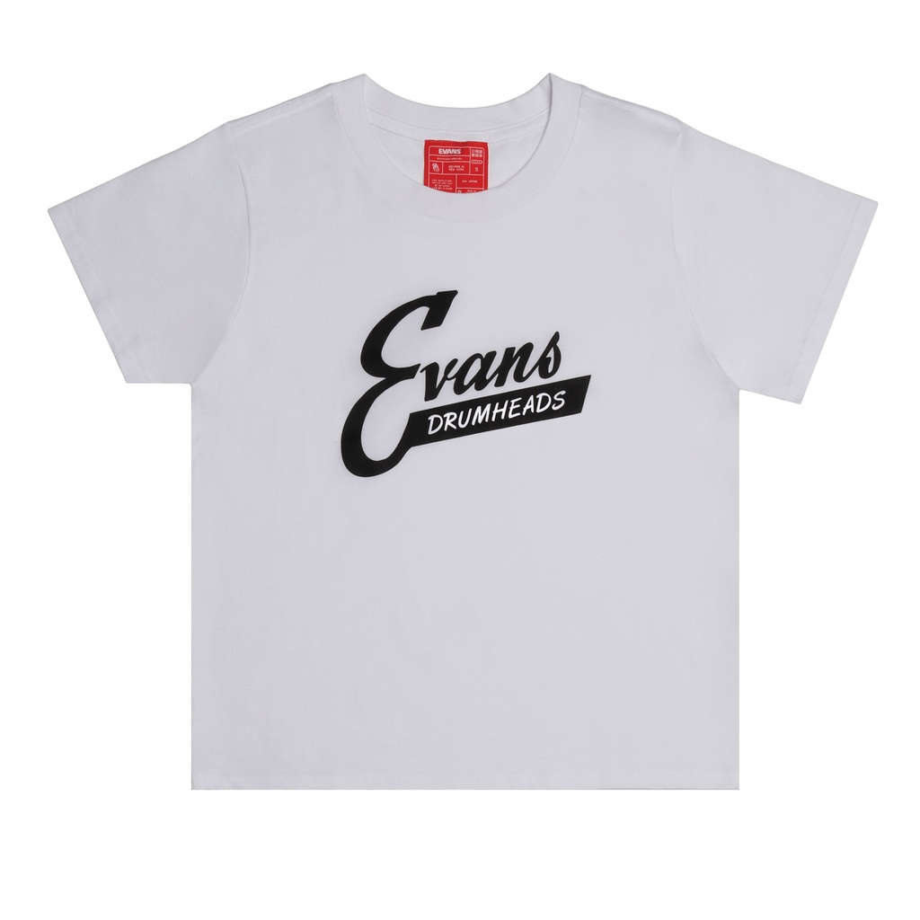 Evans Retro Wo's T-Shirt White L