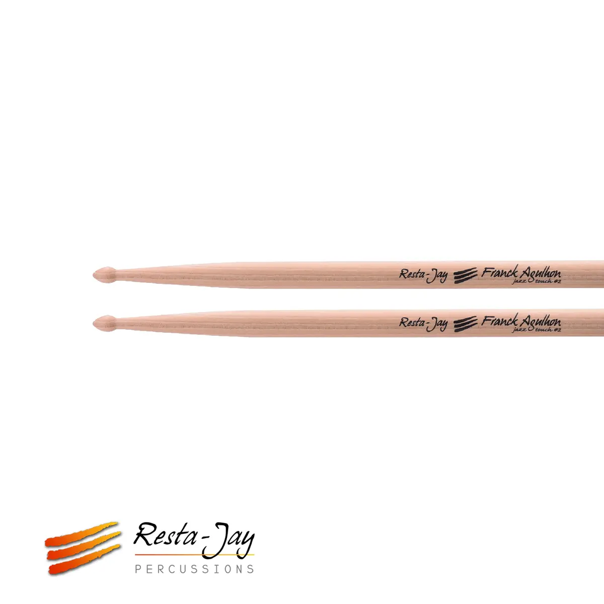 Baguettes de Caisse-claire/Batterie - Signature Franck Agulhon – 2 baguettes - Hickory