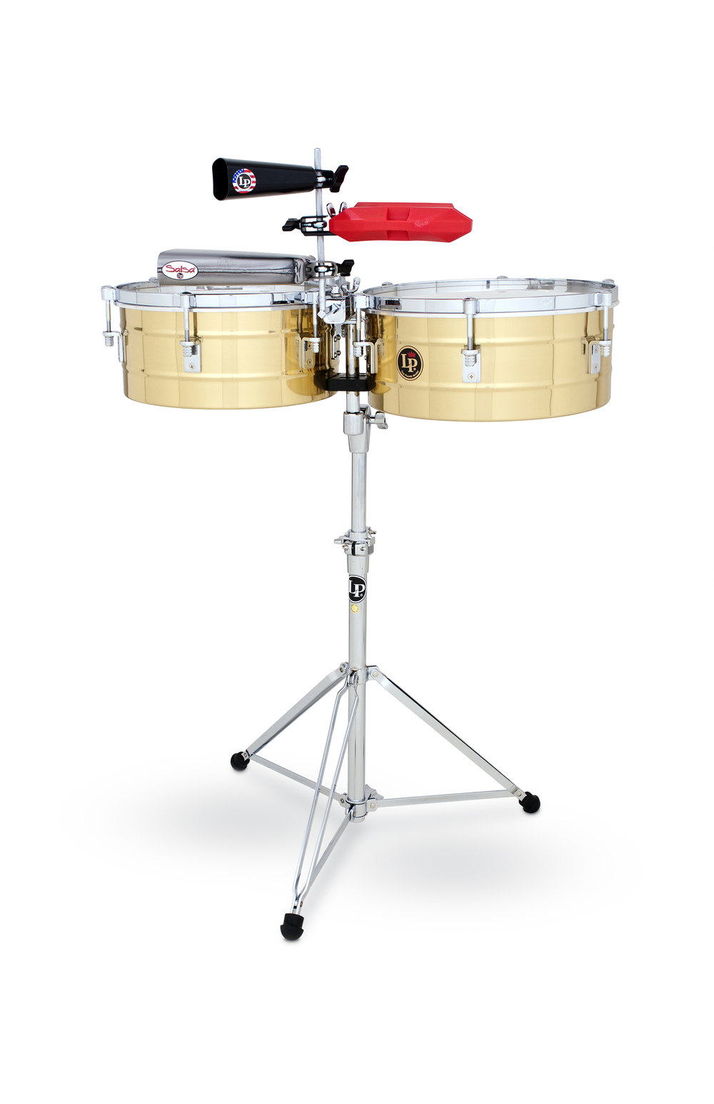 Timbales Tito Puente Solid Brass