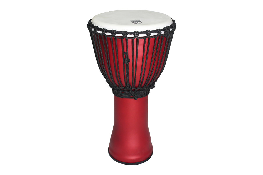 Djembe Freestyle accord par corde rouge mat