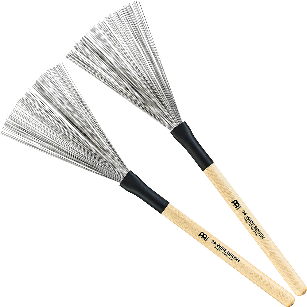 MEINL Stick & Brush - 7A Fixed Wire Brush