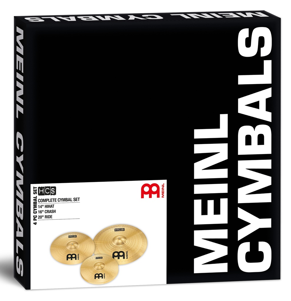 JEU MEINL BCS 3 CYMBALES 14/16/20""