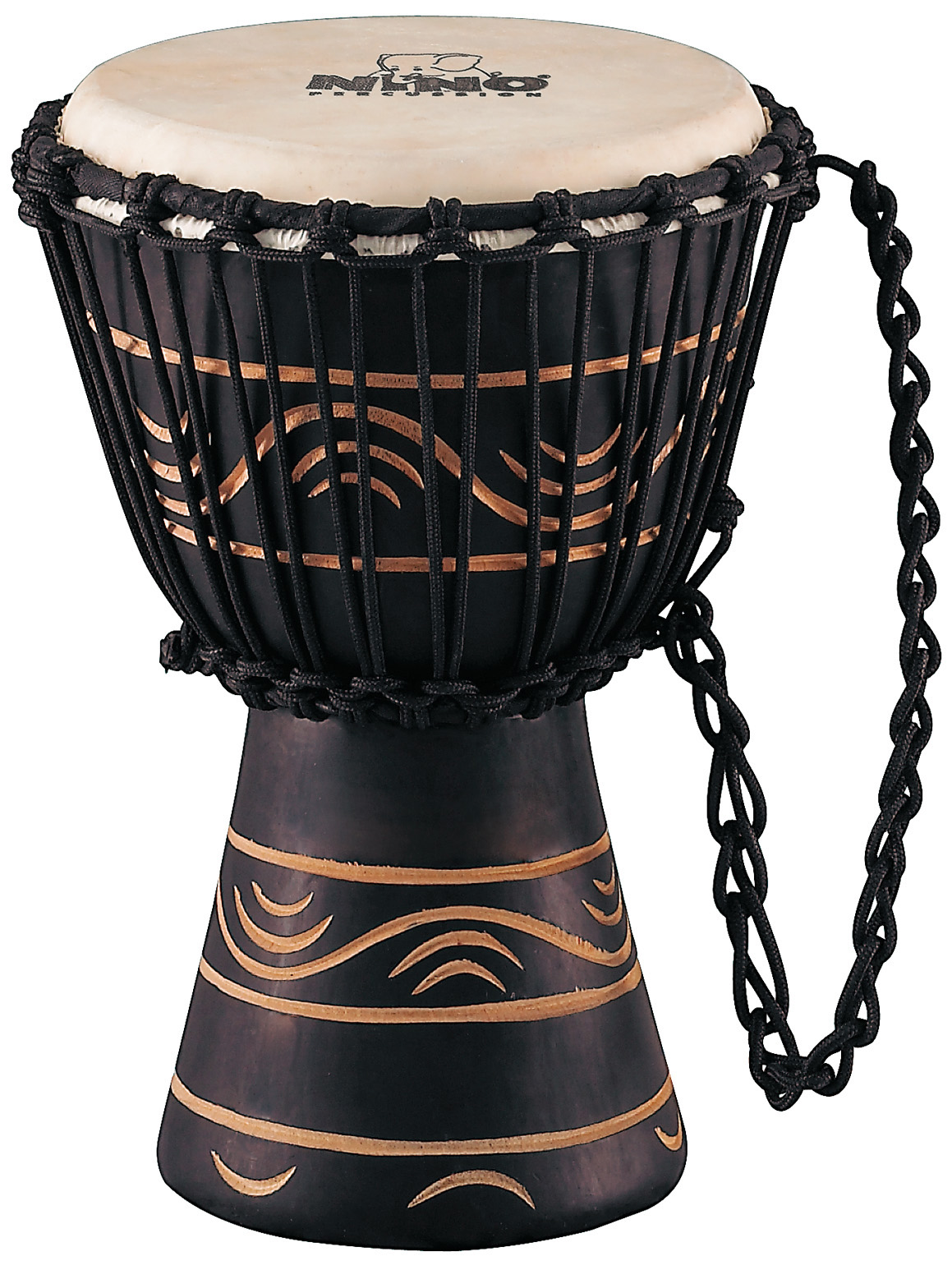 DJEMBE NINO ACAJOU MOON 7" SMALL