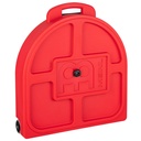 ETUI/TROLLEY MEINL CYMBALES 22" ROUGE