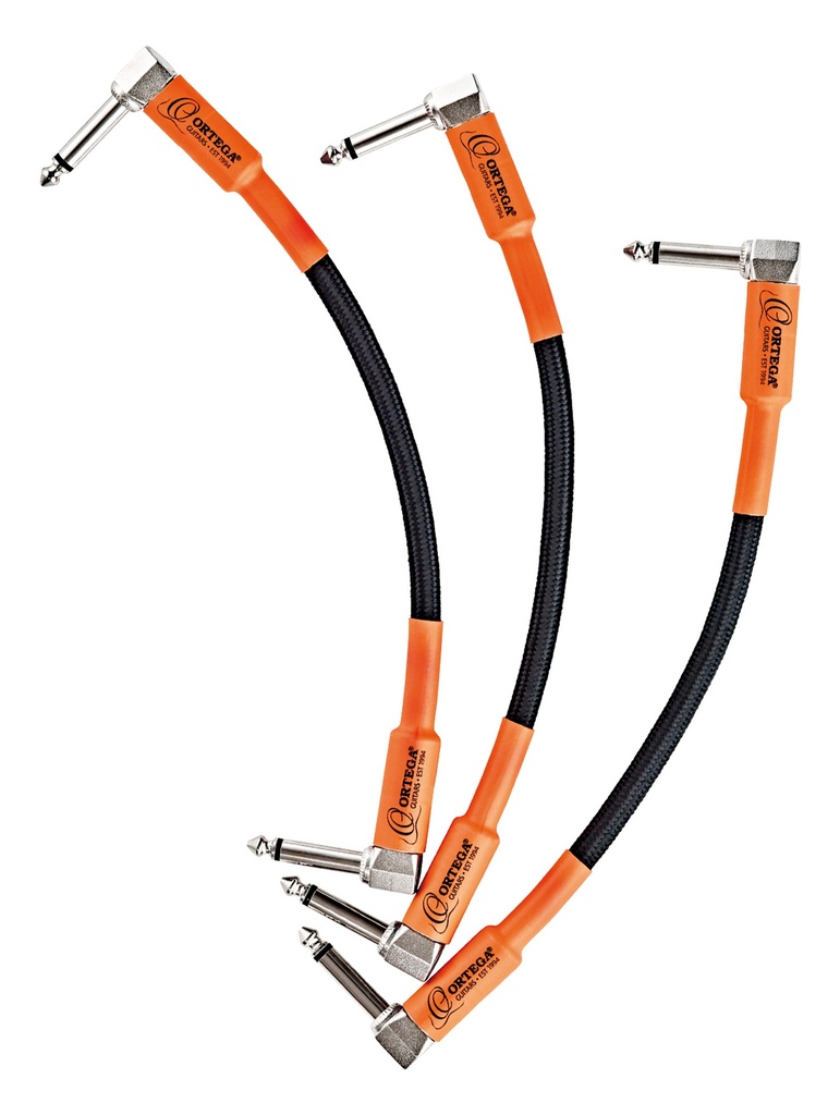 PACK 3 CABLES PATCH ORTEGA 18 CM