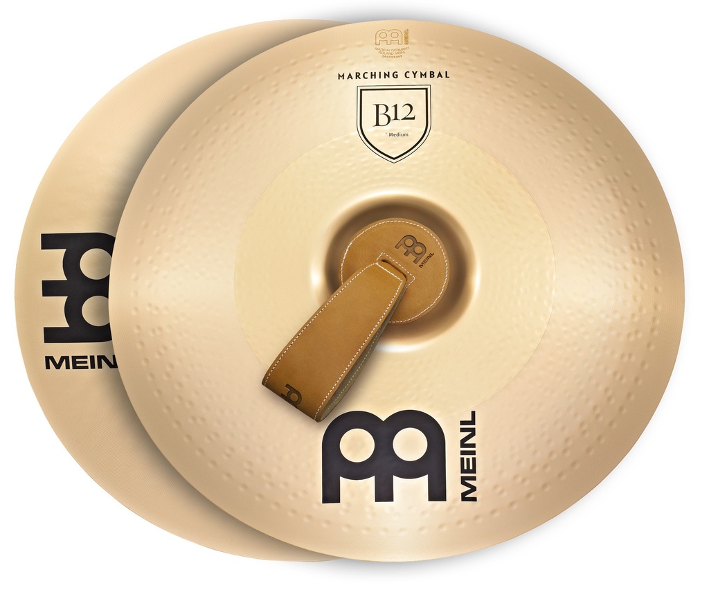 PAIRE CYMBALES MEINL MARCHING 16" B12
