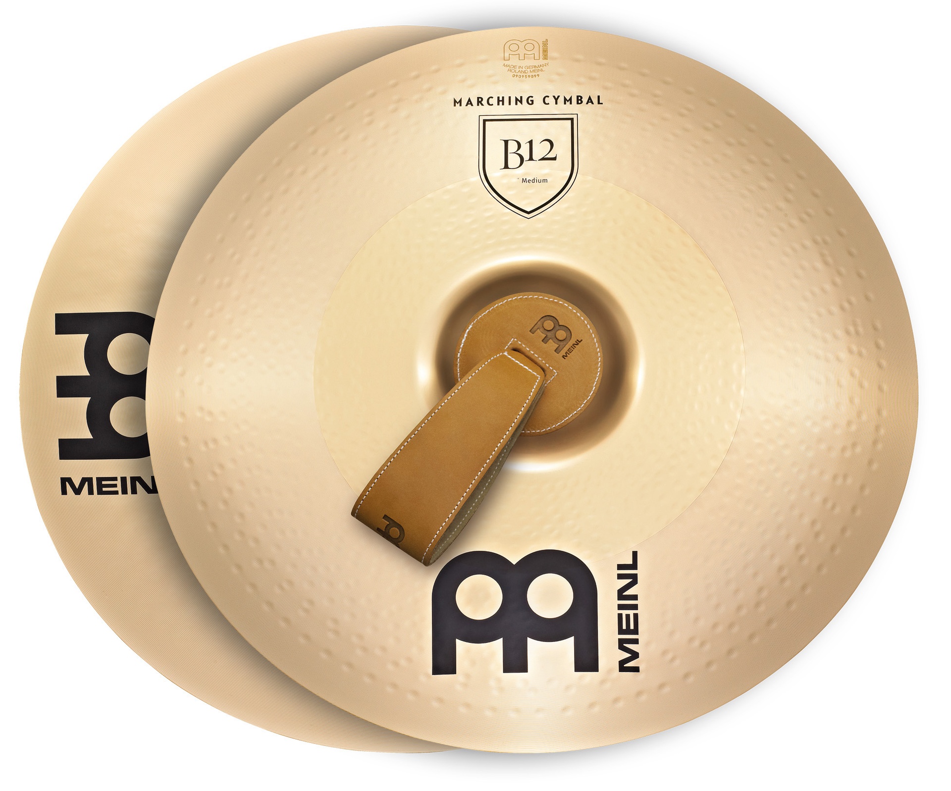PAIRE CYMBALES MEINL MARCHING 16" B12