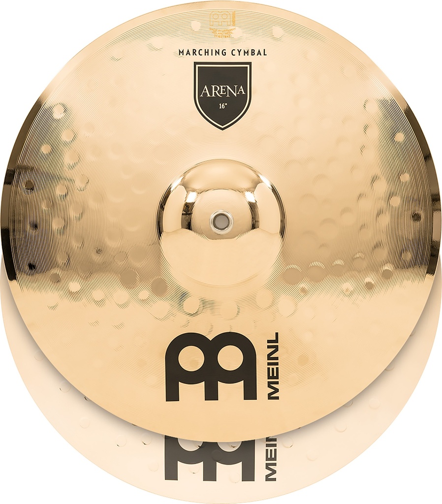 PAIRE CYMBALES MEINL MARCHING ARONA 16"
