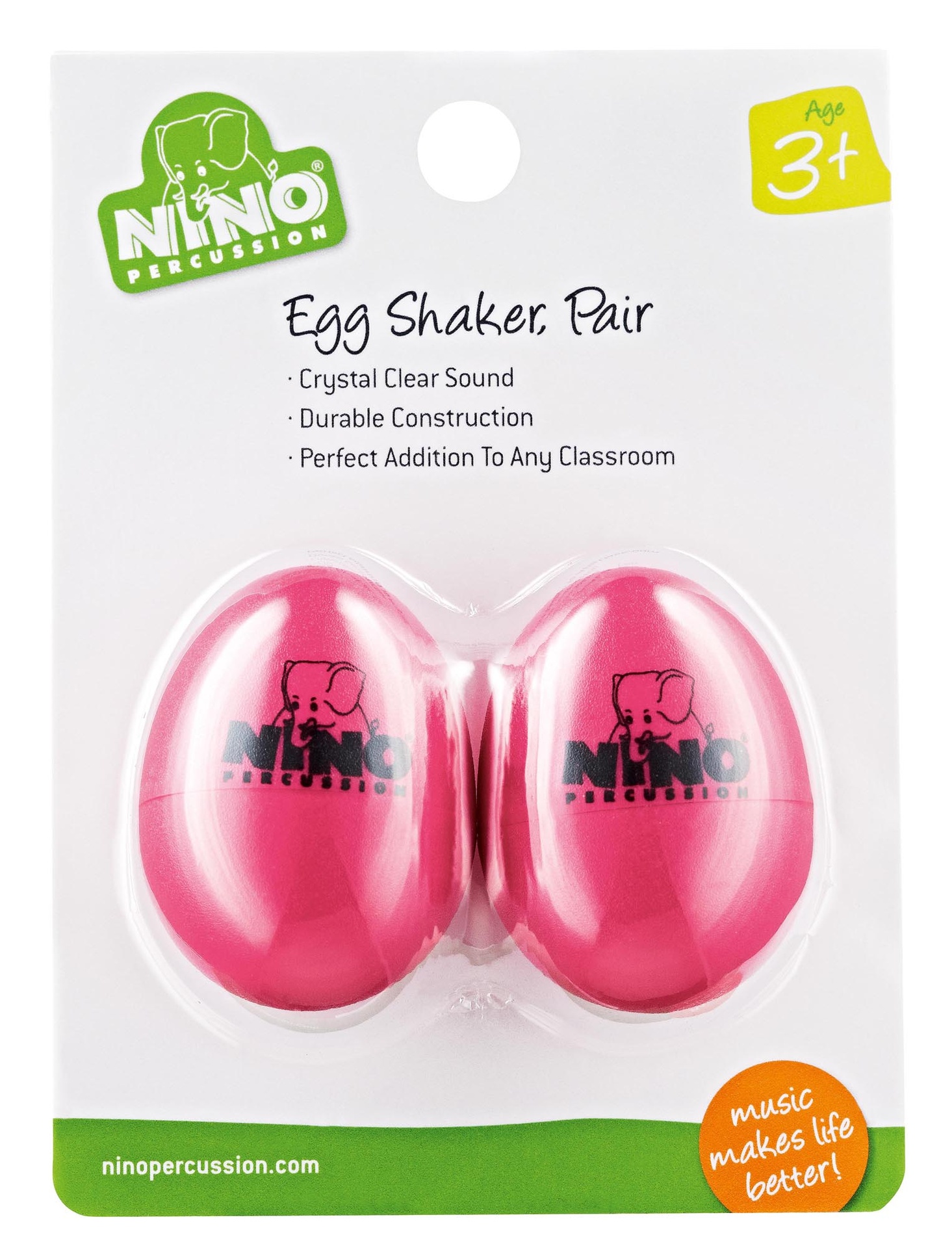 PAIRE OEUF-SHAKER NINO ROSE