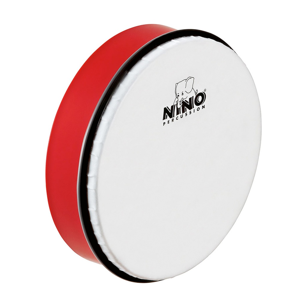 TAMBOURIN NINO ABS 8" ROUGE