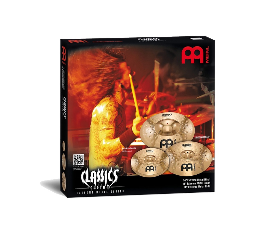 SET MEINL C.CUSTOM 14/18/20" EXTREME