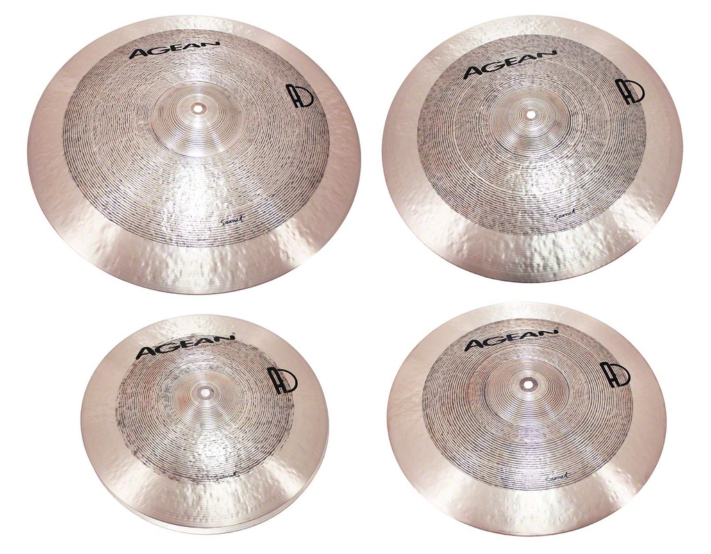 Set 4 Cymbales Samet 14-16-18-20 - Bronze B20