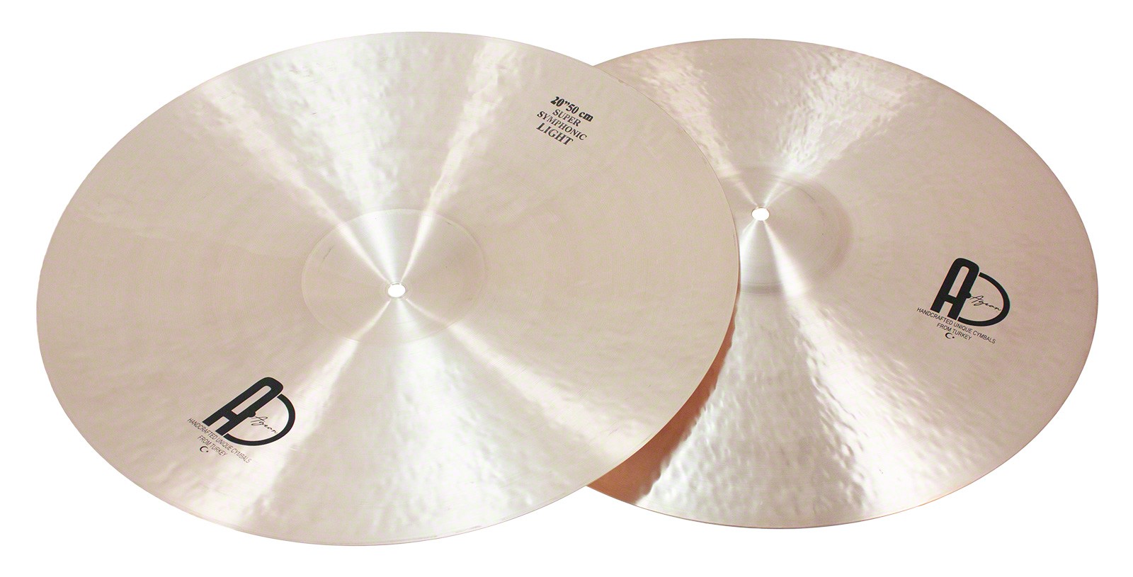 Paire Cymbales Frappées 20" Light Super Symphonic - Bronze B25