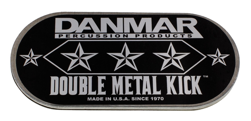 210MKD - Pad métal Autocollant GC Double pédale - HSA