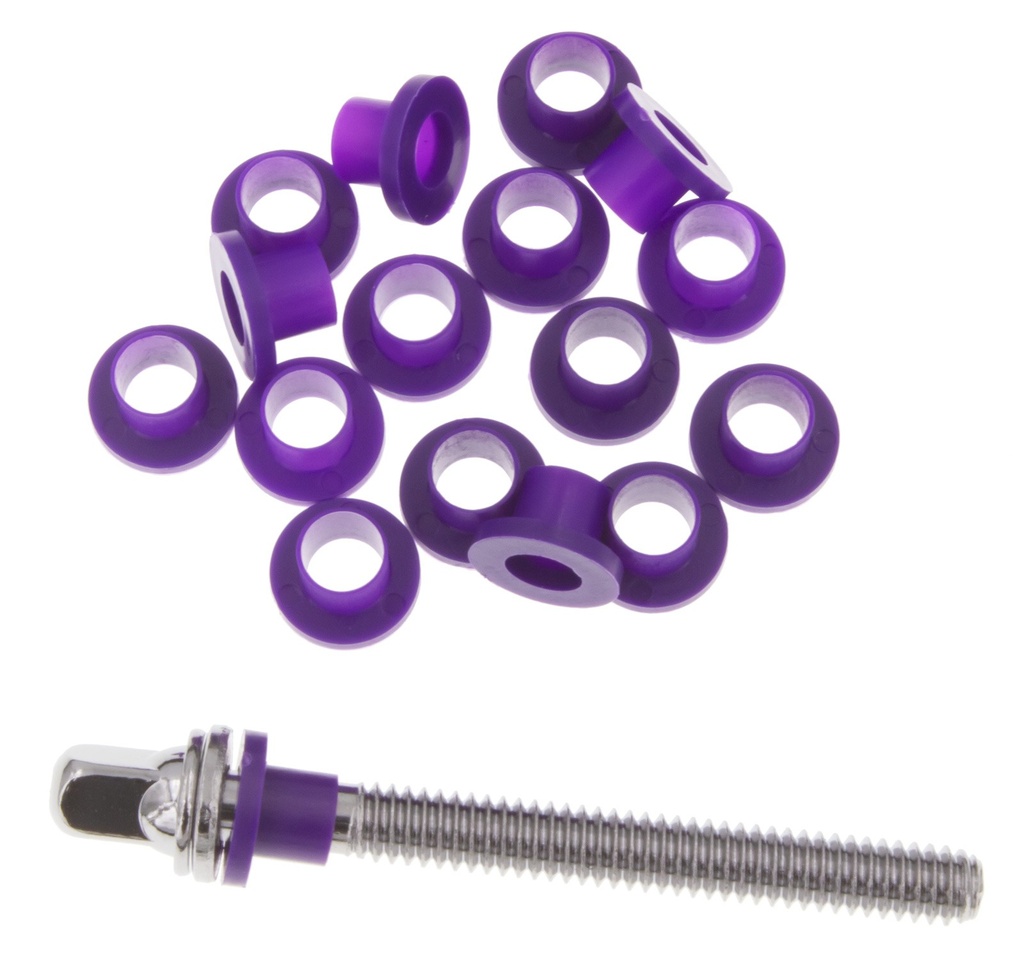 TRW20P - Rondelles nylon pour tirants - Violet (x20)