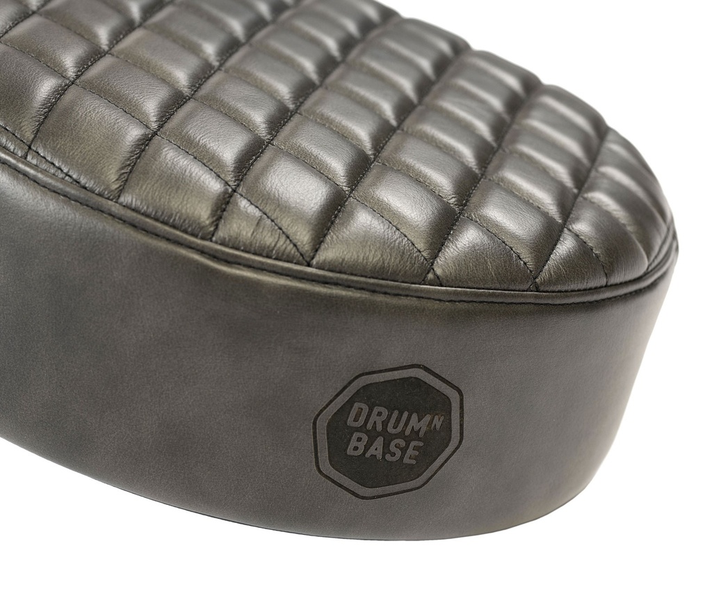 RLST-GRY - Assise en Cuir Véritable - Grise