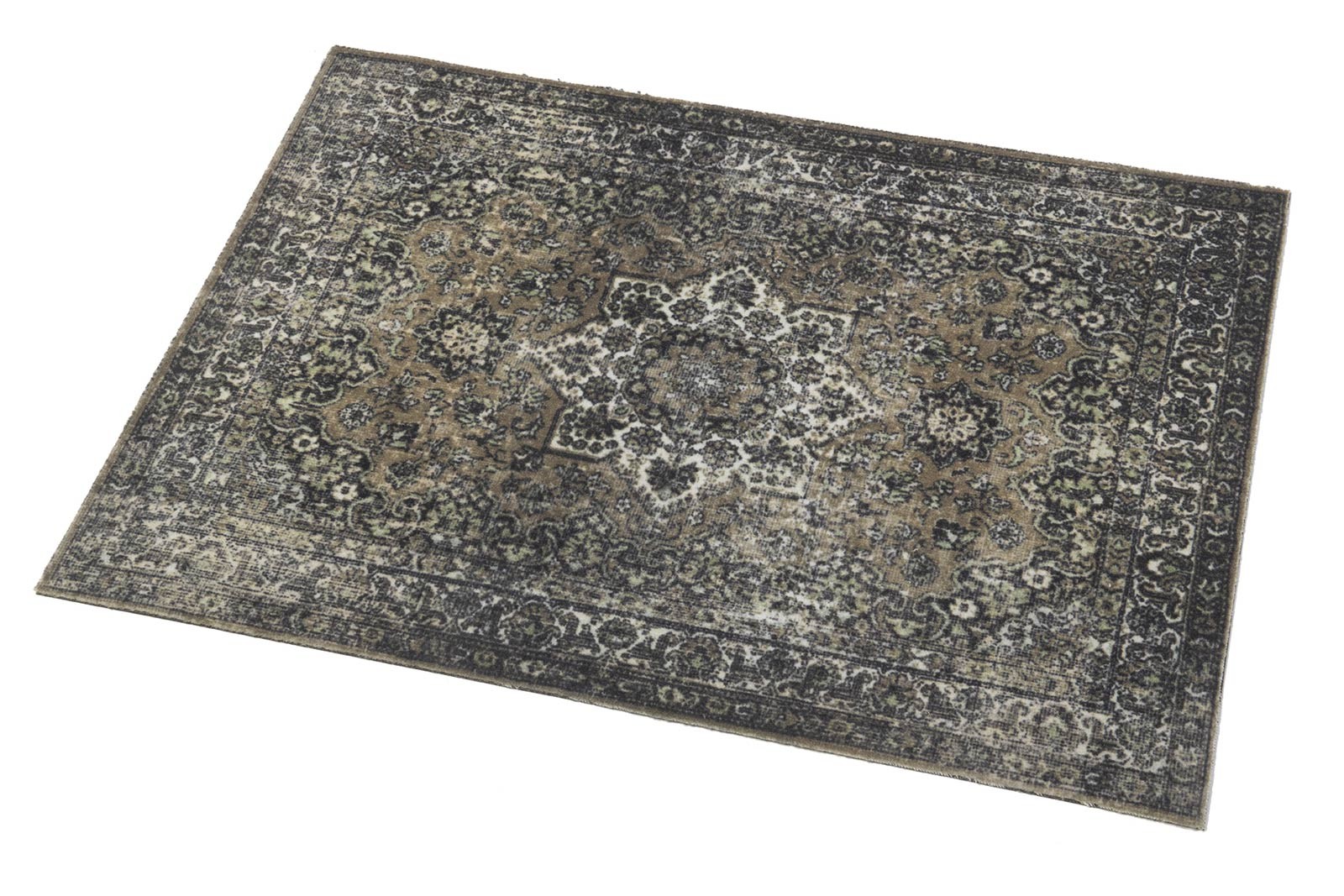 VP&A-GRN - Tapis Vintage Persian Club Series 80 x 60cm Antidérapant - Green