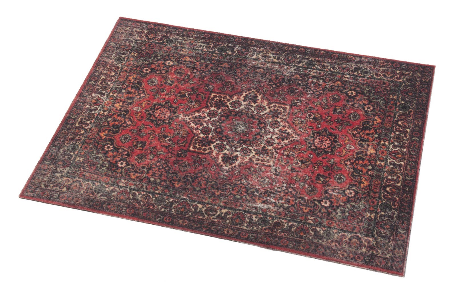 VP&A-ORD - Tapis Vintage Persian Club Series 80 x 60cm Antidérapant - Original Red