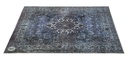VP130-BLU - Tapis Vintage Persian 1.30 x 0.90m Antidérapant - BLU