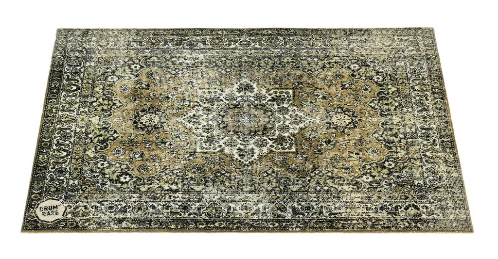 VP130-GRN - Tapis Vintage Persian 1.30 x 0.90m Antidérapant - Green