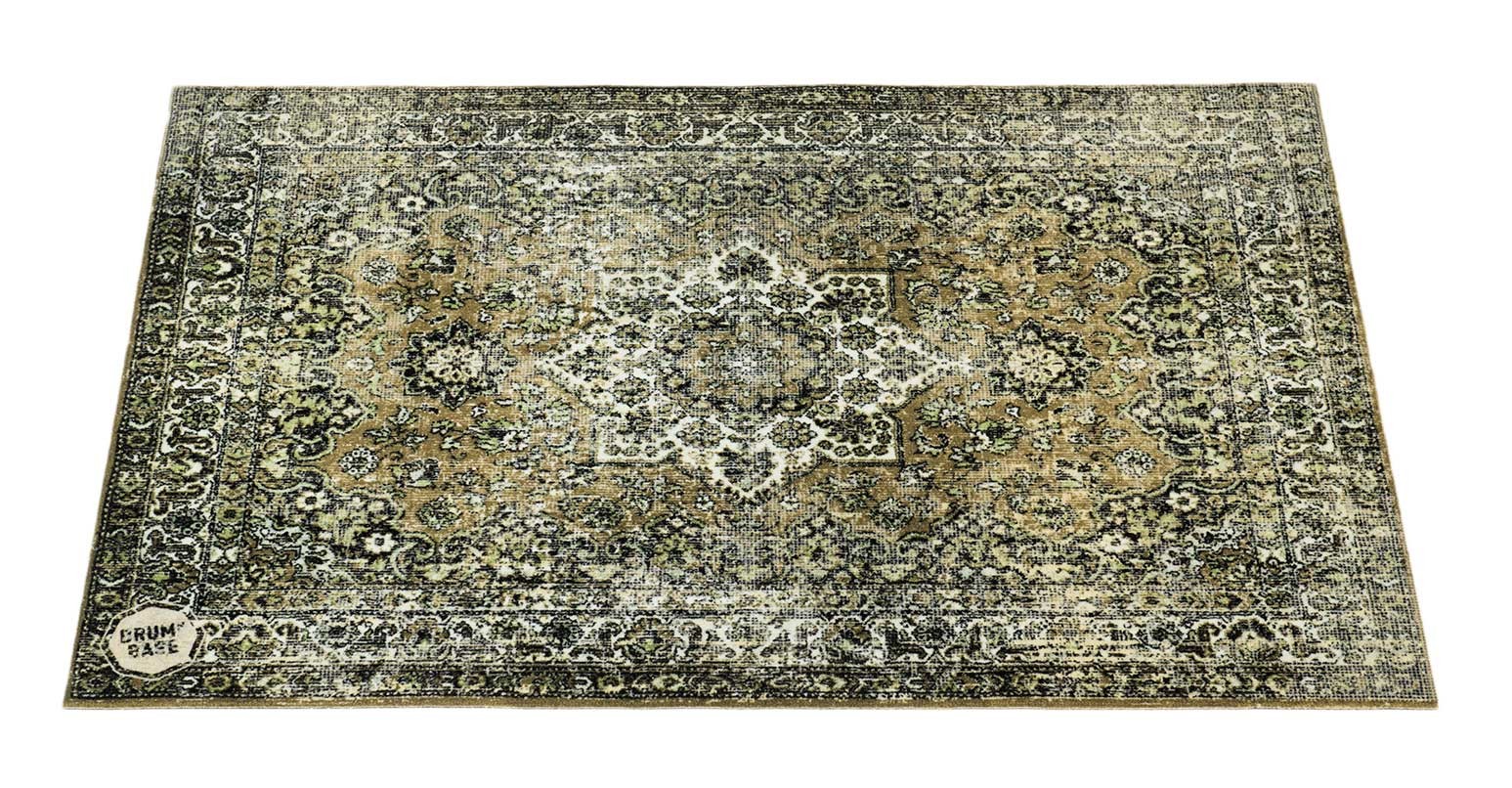VP130-GRN - Tapis Vintage Persian 1.30 x 0.90m Antidérapant - Green