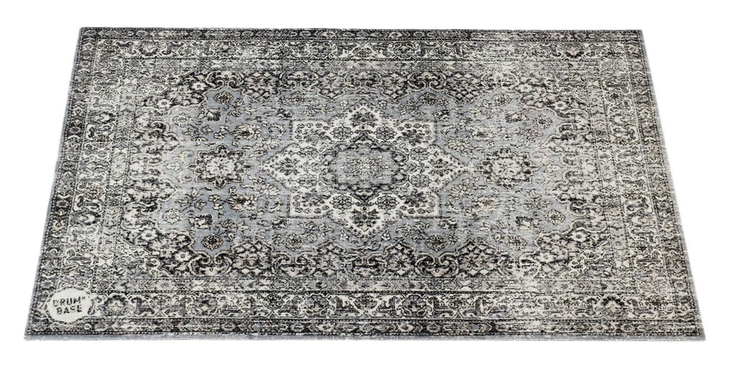 VP130-GRY - Tapis Vintage Persian 1.30 x 0.90m Antidérapant - Grey