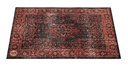 VP130-RBL - Tapis Vintage Persian 1.30 x 0.90m Antidérapant - Black Red