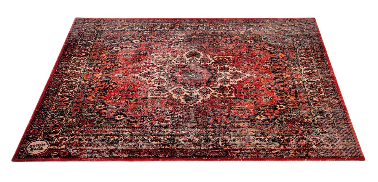 VP185-ORD - Tapis Vintage Persian 1.85 x 1.60m Antidérapant - Original Red