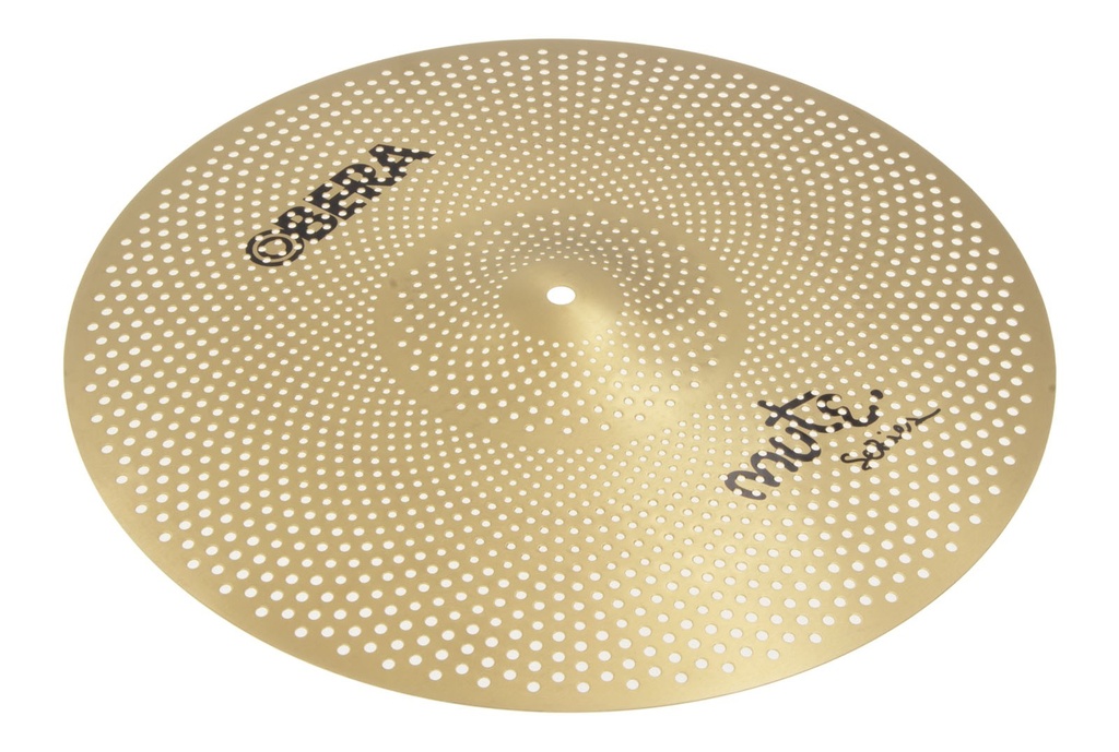 Crash 18" Mute - Cymbale Silencieuse - Finition Brass