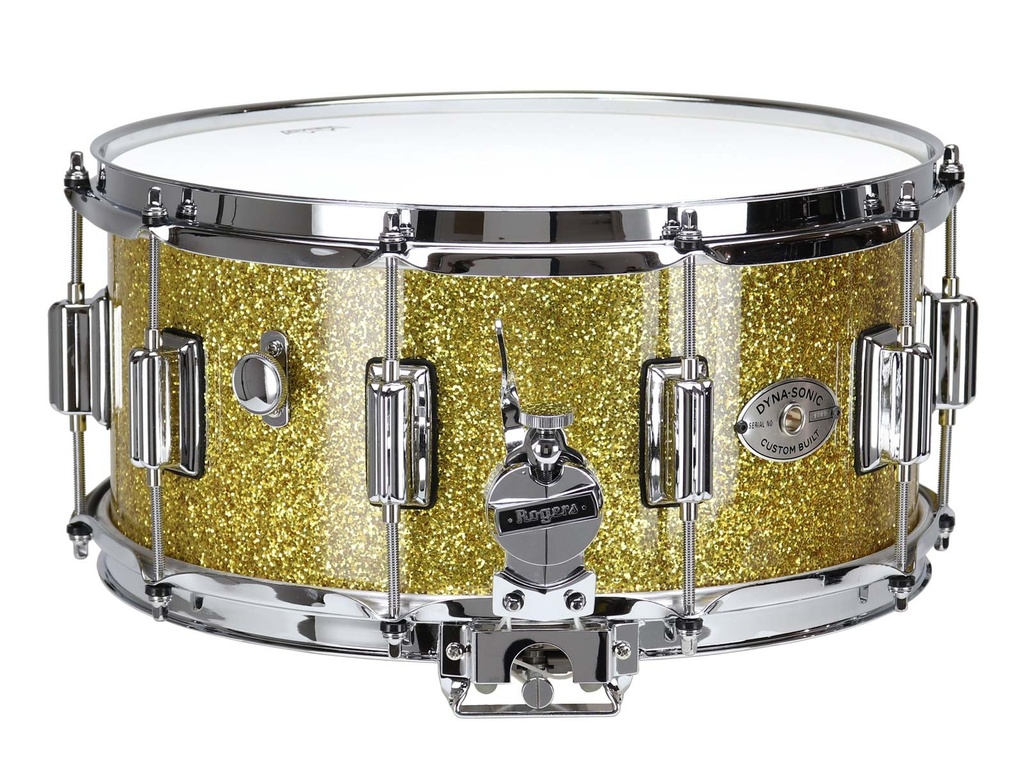 Dyna-Sonic 14" x 6.5" 37-GSL Gold Sparkle - Beavertail