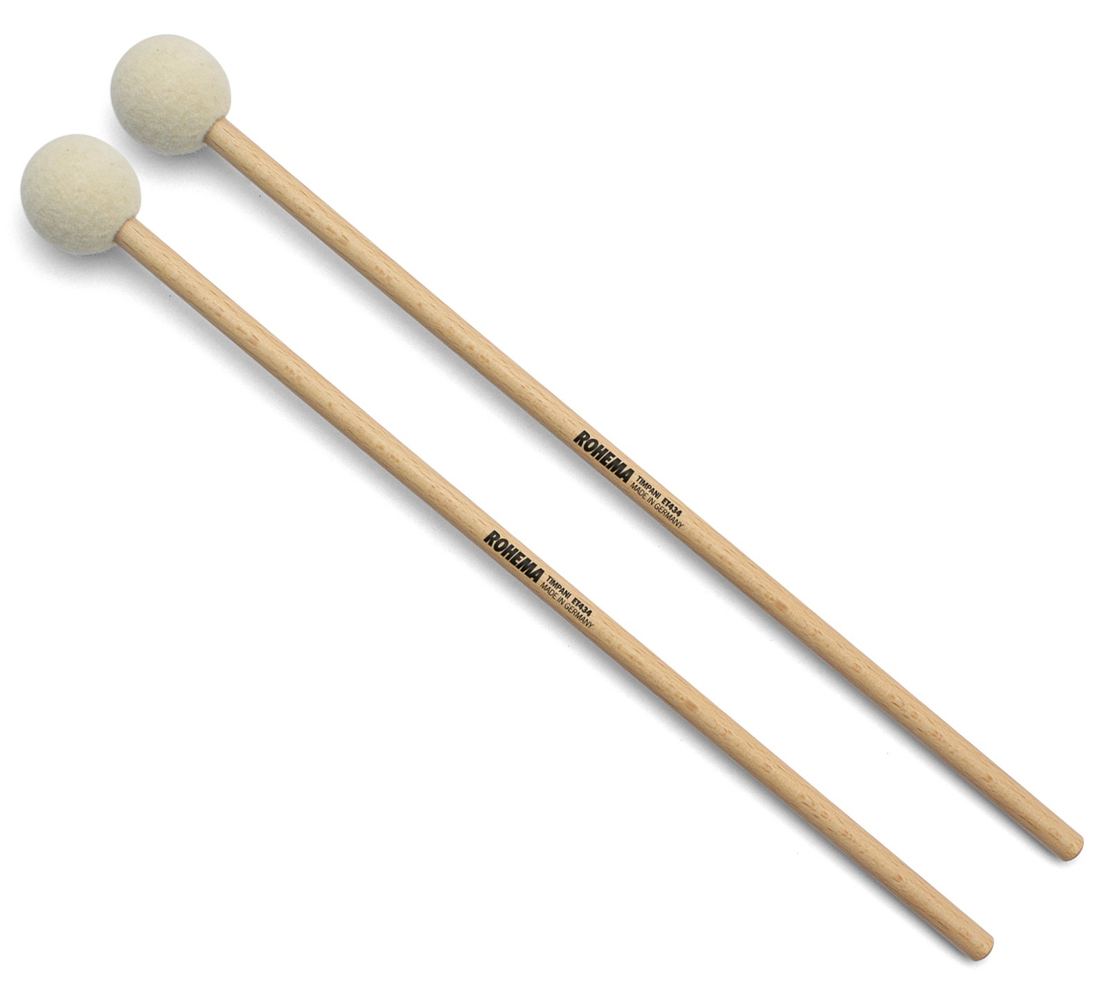 ET434 - Baguettes Timbales Timpani Feutre 35mm Hard